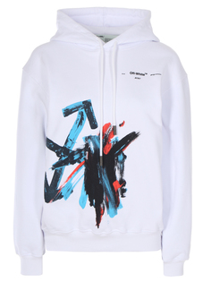 Худи хлопковое с принтом OWBB032R20F301280130 Off White