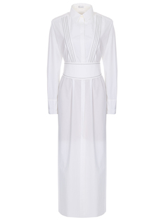 Платье из хлопка Brunello Cucinelli