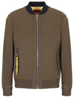 Бомбер однотонный Hugo