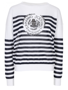 Джемпер в полоску D365M331СТNRX A3638 Ermanno Scervino