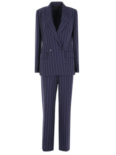 Костюм льняной в полоску Loro Piana