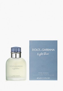 Туалетная вода Dolce&Gabbana Light Blue Pour Homme, 40мл