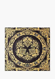 Платок Русские в моде Златоустовская гравюра с ручной подшивкой
