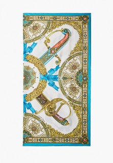 Платок Русские в моде Эфесы с ручной подшивкой