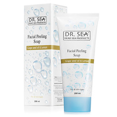 DR. SEA, Мыло-пилинг для лица Grape Seed Oil & Lemon, 200 мл Dr.Sea
