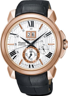Японские мужские часы в коллекции Premier Мужские часы Seiko SNP150P1