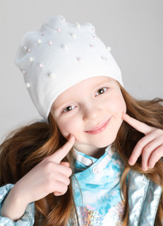 Шапка для девочек O'stin