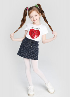 Трикотажная юбка для девочек O'stin