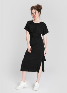 Платье миди с узлом O'stin