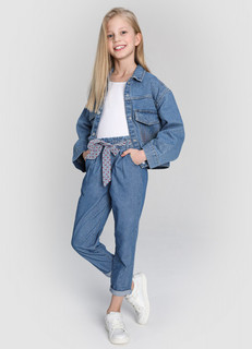 Джинсовая куртка для девочек O'stin