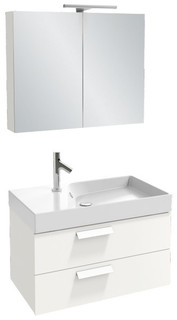 Тумба белый глянец 79,5 см Jacob Delafon Rythmik EB1303-G1C