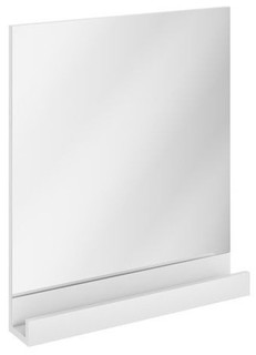 Зеркало с полкой белый глянец 65х75 см Ravak 10° X000000851