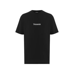 Хлопковая футболка Vetements