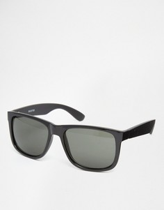 Квадратные солнцезащитные очки Selected Homme-Черный
