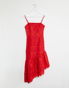 Красное платье миди Talulah-Красный