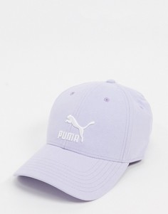 Лавандовая бейсболка из искусственной замши Puma-Фиолетовый