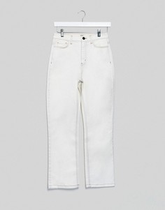 Белые джинсы прямого кроя Object-Белый