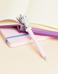 Ручка с котом-единорогом Typo-Мульти