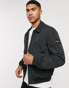 Двусторонний бомбер Calvin Klein-Черный