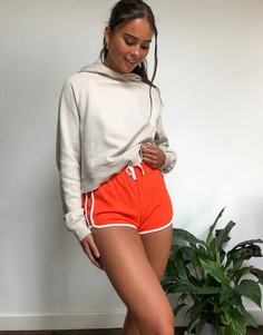 Красные трикотажные шорты для бега Topshop-Красный