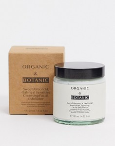 Отшелушивающее средство с экстрактом миндаля и овса 120 мл Organic & Botanic-Очистить