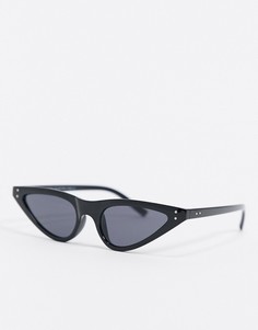 Солнцезащитные очки "кошачий глаз" SVNX-Черный