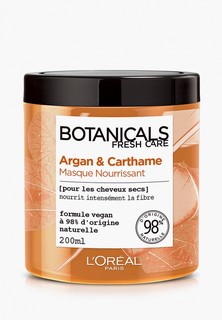 Маска для волос LOreal Paris L'Oreal Botanicals Дикий Шафран, питательный для сухих волос, 200 мл