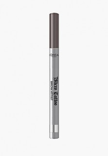 Карандаш для бровей LOreal Paris L'Oreal Brow Artist Micro Tattoo, оттенок 107, Холодный Брюнет, 1 мл