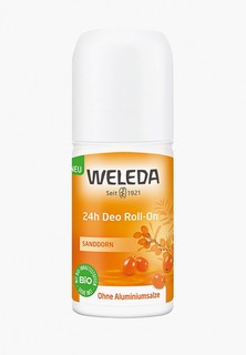 Дезодорант Weleda облепиховый 24 часа "Roll-On", 50 мл