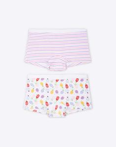 Комплект трусов для девочки 2 шт. Gloria Jeans