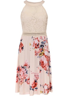 Платье с цветочным принтом Bonprix