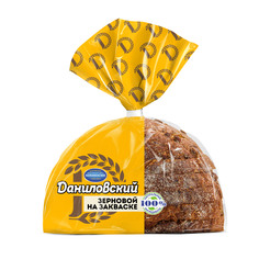 Хлеб Даниловский зерновой в нарезке 300 г Коломенское