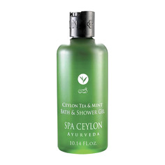 Натуральный аюрведический гель для ванны и душа Spa Ceylon ЦЕЙЛОНСКИЙ ЧАЙ И МЯТА 300 мл