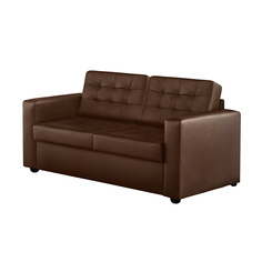 Диван ФC Нубия натуральная кожа 160x86x86 темно-коричневый ФС