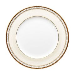 Тарелка закусочная Noritake Трефолио золотой кант 22 см