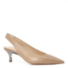 Босоножки FURLA FURLA CODE SLINGBACK PUMP T.50 серо-бежевый