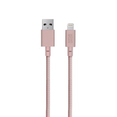 Кабель Native Union BELT-KV-L-ROSE-2 Belt Cable, 1.2 м, розовый