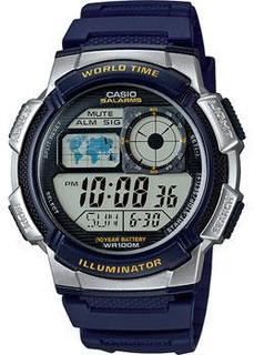 Японские наручные мужские часы Casio AE-1000W-2A. Коллекция Digital