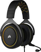 Игровые наушники Corsair Gaming HS60 Pro Surround Yellow (CA-9011214-EU)