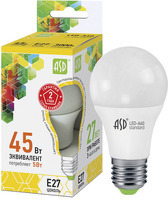 Светодиодная лампа Asd LED-A60-Standard-5-E27-400-3000