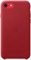 Чехол Apple Leather Case для iPhone SE 2020/7/8 RED (MXYL2ZM/A)