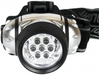 Фонарь налобный Ultraflash LED5351 металлик