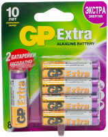 Батарейки GP Extra Alkaline AA (LR6), 10 шт. (15AX8/2-CR10)