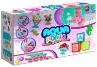 Набор для творчества 1toy Aqua Pixels: Весёлые животные, 600 деталей (Т12336)