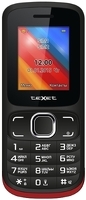 Мобильный телефон teXet TM-125 Black/Red