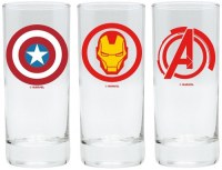 Сувенирный набор ABYstyle Avengers Captain America&Iron Man, 3 шт (ABYVER071)