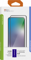 Защитное стекло с рамкой 2.5D InterStep Galaxy A31, черная рамка (IS-TG-SAM000A31-02AFB0-ELGD00)