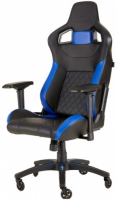 Игровое кресло Corsair Gaming T1 Race 2018 Black/Blue (CF-9010014-WW)