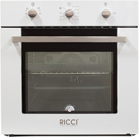 Газовый духовой шкаф Ricci RGO-610WH