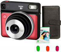 Фотоаппарат моментальной печати Fujifilm Instax SQ6 Set Ruby Red